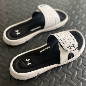 Under Armour Slides Women’s Size 8 White